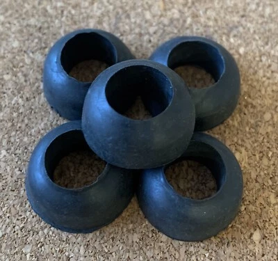 Dome shaped Gas Lpg regulator o ring Bull Nose rubber bbq bottle gas seal x 5pcs - image 1 of 3