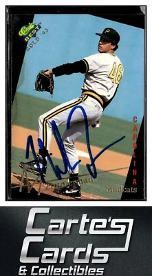 Mike Zimmerman 1993 Classic Best Gold #193 Mudcats TTM/IP Signed Autographed - Image 1 of 2