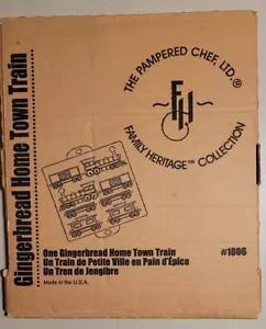~NUEVO EN CAJA~ Molde de tren de gres de chef mimado colección Patrimonio familiar 1998 - Imagen 1 de 5