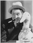 Actor Joe Penner Holding Stuffed Animal 1930 OLD MOVIE PHOTO