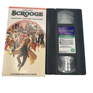 Scrooge (1970), VHS Movie, Fox CBS Video (1991), A. Finney Musical, Rare Version - Picture 1 of 2