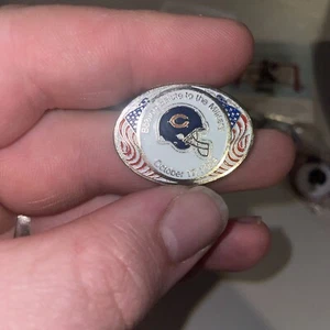 New Chicago Bears Salute To The Military Collectible Pin 2004 - Picture 1 of 3