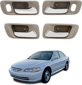 Inside Door Handle Set (4 PCS), Compatible with 1998-2002 Honda Accord, 1999 - Picture 1 of 6