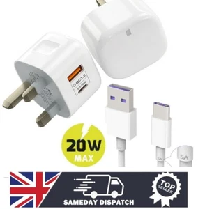 USB Type C Fast Charging Power Cable Lead For Huawei Honor 50/50 Lite 50 Pro - Picture 1 of 14