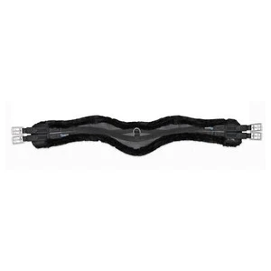Shires ARMA SupaFleece Anatomical Girth with Elastic - Black - Picture 1 of 1