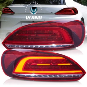 Luces traseras LED rojas para VW Scirocco MK3 generación 2009-2014 luces de freno - Imagen 1 de 14