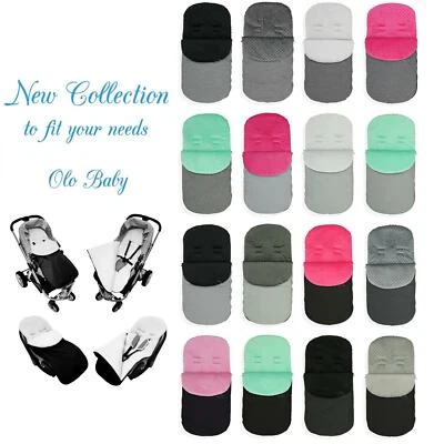 OLOBABY ACOGEDORA SILLA DE COCHECITO COCHECITO DELINEADOR DE DEDOS DE LOS PIES PIE DE BEBÉ Grande