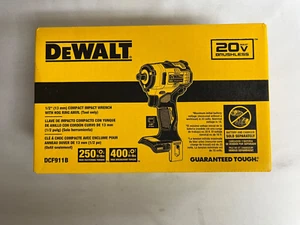 Dewalt DCF911B 20 V Max 1/2 Zoll Akku-Schlagschrauber mit Hog Ring nur Werkzeug Neu - Bild 1 von 5