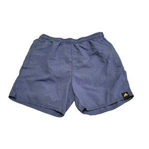 YY81 Boy's Adidas Blue Drawstring Lined Sport Shorts Uk 12-13 Years W27 - Picture 1 of 2