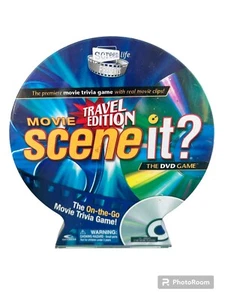 Screen Life ~ TRAVEL SCENE IT? On-The-Go DVD MOVIE TRIVIA GAME, In Tin Case 2006 - Picture 1 of 5