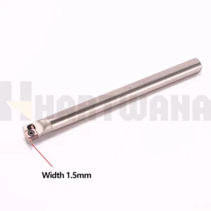 Internal GROOVING Holder Miniature 10mm Grooving Inserts Width 1.5mm - Picture 1 of 10