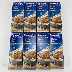 Menge 48 Reynolds Küchen Ofen Beutel Größe LARGE (bis zu 8 Pfund) 8 Boxen x 6 Beutel - Bild 1 von 8