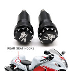 3D Hex Rear Hooks Seat Screws Bolts For Suzuki Hayabusa GSX1300R 1999-2023