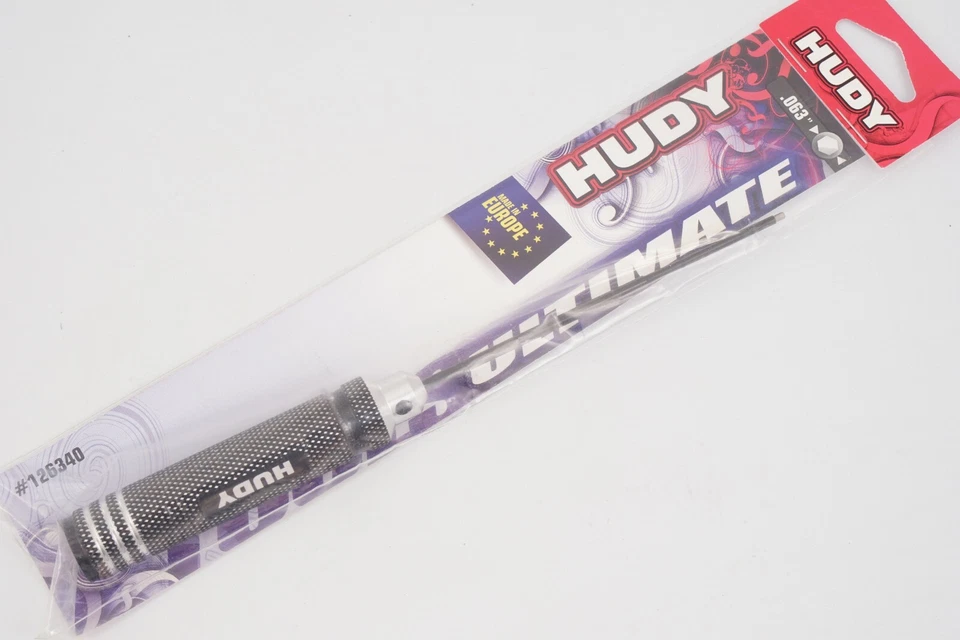 Hudy 126340 Allen Wrench + Repl. Tip .063 x 120 mm (1/16) - V2 modellismo - Immagine 1 di 1