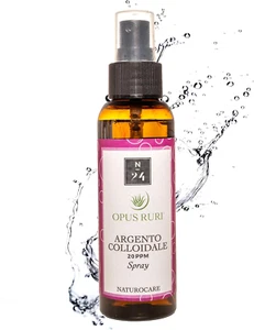 Argento Colloidale Puro - 20 Ppm Spray 100 Ml - Lenitivo E Riequilibrante, Favor - Foto 1 di 12