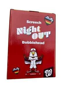 Screech Bobblehead Night Out Washington Nationals Maskottchen SGA 6.6.2023 Neu in OVP - Bild 1 von 4