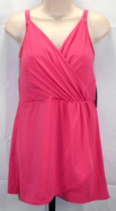 Lands' End One Piece Swim Dress Size S (6-8) Built In Bra Removable Pads NWT - Picture 1 of 6