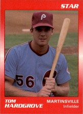 1989 Star #144 Tom Hardgrove Martinsville Phillies