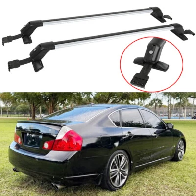 Portaequipajes barra transversal portaequipajes techo superior coche para Infiniti M35 M35h M37 M45 M56 Foto 1 de 4