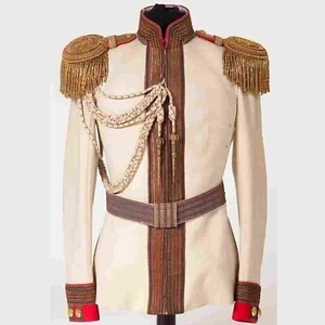 New Royal Horse Guard Russian Imperial Officer Wool Coat, Only outer coat price - Picture 1 of 5