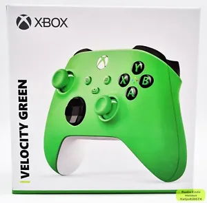 Original Xbox Wireless Controller Velocity Green Grün Series X / S / One /PC NEU