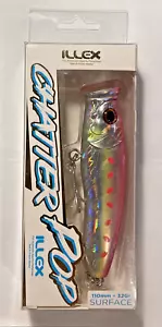 Illex Jackall Chatter Pop 11cm 32g PINK IWASHI Popper Oberfläche Wobbler Tuna GT - Bild 1 von 2
