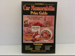 CAR MEMORABILIA  PRICE GUIDE BY RON KOWALKE AND KEN BUTTOLPH,  2nd EDITION - Picture 1 of 6