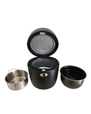 YOKEKON Low Sugar Rice Cooker Small 2L,Mini Rice Maker and Stainless Steel Steam