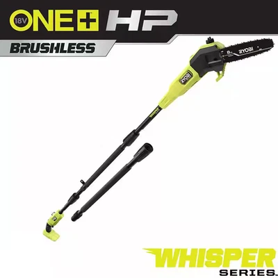 Беспроводной аккумулятор ONE+ HP 18 В серии Brushless Whisper 8 дюймов Полюсная пила (только инструмент) - Изображение 1 из 4