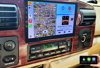 For 2006-2014 Ford F-250 F-350 Super Duty Carplay Android13 Car Stereo Radio GPS Foto 1 de 4