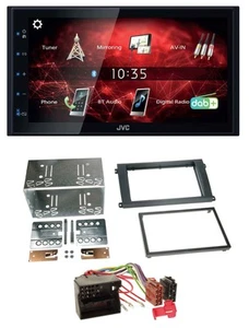 JVC DAB USB Bluetooth 2DIN MP3 Autoradio für Porsche Cayenne 2007-2010 - Bild 1 von 5