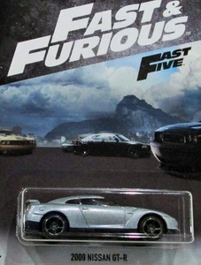 FAST FURIOUS Modello Auto 2009 NISSAN GT-R 6/8 1:64 6cm Hot Wheels Y2129 - Foto 1 di 1