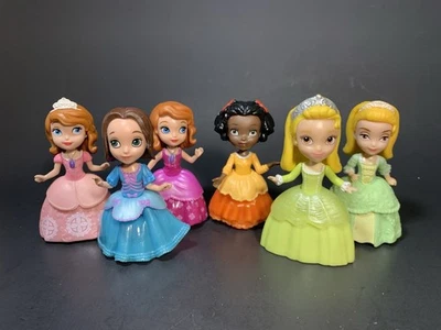Disney Princess Sofia the First Sophia & Friends Lot of 6 Figures Mini Dolls - Image 1 of 4