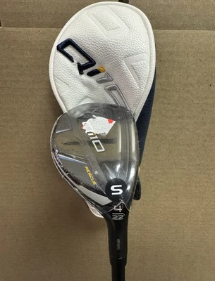NEW Taylormade Qi10 Rescue/Hybrid #4 22* Stiff Flex - Ventus TR Blue 7S RH - Image 1 of 4