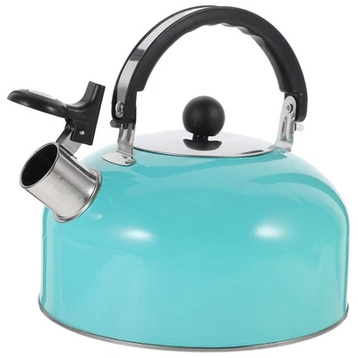  Stove Whistling Tea Kettle Stainless Steel Teakettle Teapot With Ergonomic - Image 1 of 4