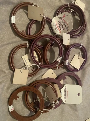 12 Vtg New Berlin Plastic Needlework Cross Stitch Framing Hoops Embroidery 3” - Image 1 of 4