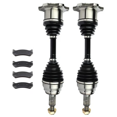 Pastillas de freno delanteras de cerámica + eje CV para Chevrolet Suburban 1500 2000-2006 Foto 1 de 4