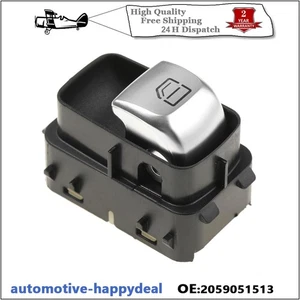 2X FOR Mercedes-Benz W205 C-Class Door Window Switch A2059051513 A20590515139051 - Picture 1 of 7