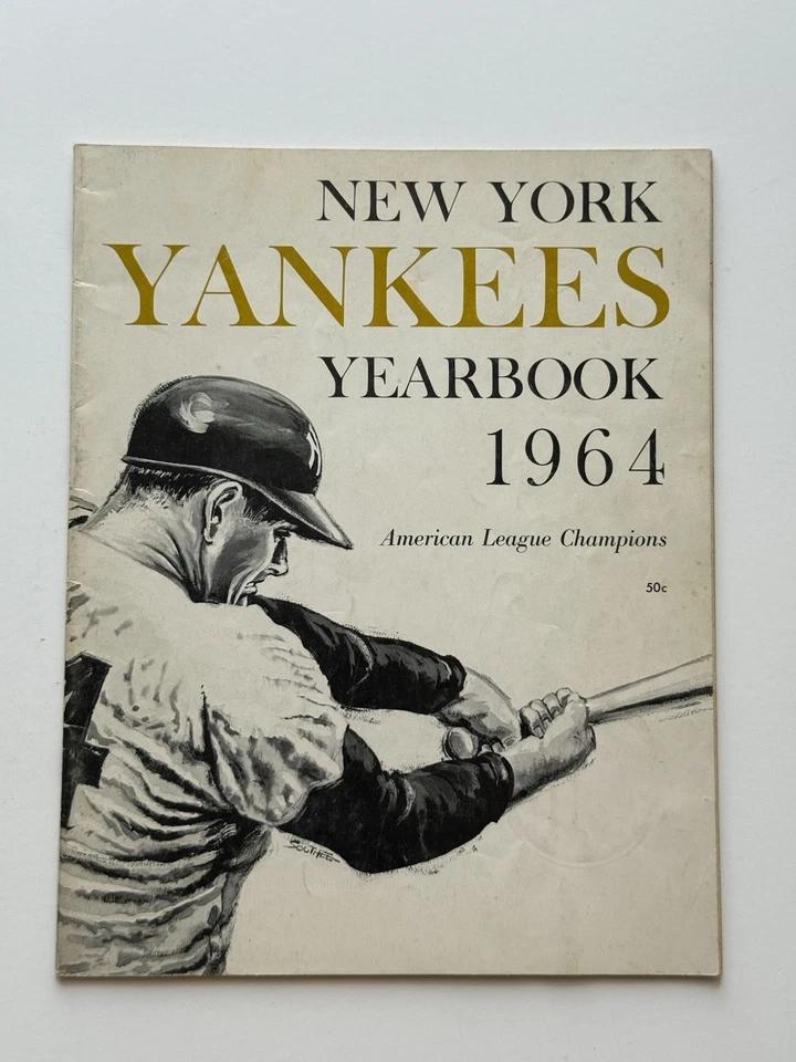 1964  New York Yankees Yearbook Jay Publication - Image 1 of 3