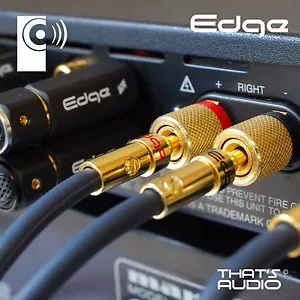 2 Pack Hi-Fi Banana PlugS (4mm Gold Plated Plug for Speaker Amplifier cable) BP1 - Picture 1 of 8