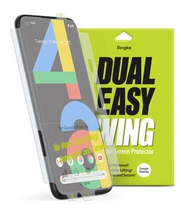 Protector de pantalla para Google Pixel 4a | Película Ringke [Doble ala fácil] (paquete de 2) - Imagen 1 de 11