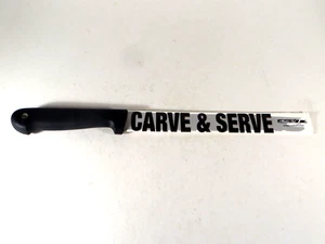 Master Cut 2 by Jessco Carve & Serve Stainless Steel Serrated Cutlery 13"L - Picture 1 of 5