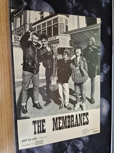 THE MEMBRANES Band Official Monochrome Promo Photo - Bild 1 von 6