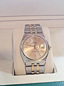 ROLEX Oyster Quartz DATEJUST 17013 Gold Dial Quartz Men's Watch_844380 - Picture 1 of 10