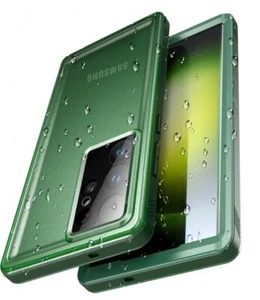 Custodia accogliente per Samsung Galaxy S23 ultra impermeabile verde - 360 (CONFEZIONE APERTA) - Foto 1 di 10