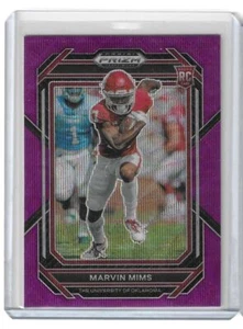 2023 Panini Prizm Draft Picks Marvin Mims Rookie Oklahoma Sooners #146 Parallel - Picture 1 of 2