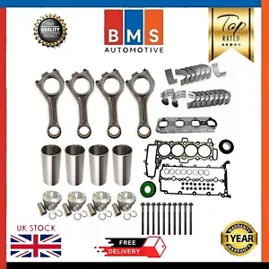 RANGE ROVER 2.0 D ENGINE AJ200D 204DTD CONRODS PISTONS X4 + ENGINE REBUILD PARTS - Picture 1 of 15