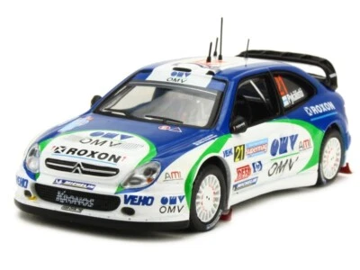 Coche modelo Pykalisto/Ovaskainen IXO 1/43 Citroen Xsara WRC #21 Rally Italia 2005 Foto 1 de 4