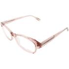 Kendall + Kylie Women's Eyeglasses Burnt Blush Crystal Cat Eye KKO172NEW 651