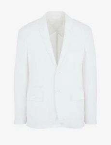 Armani Exchange A/X Men's Blazer-Color: White- Size: 44 R- New - Picture 1 of 9